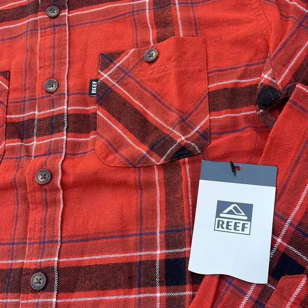 Reef Men's Vaughn LS Flannel Woven - Picture 6 of 7